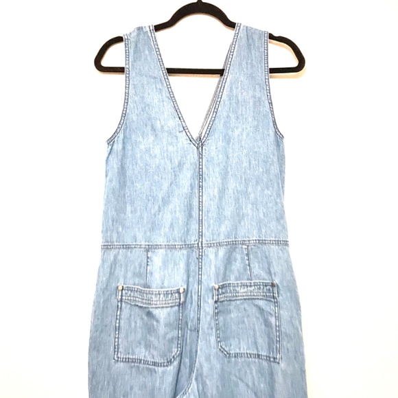 Anthropologies’s Maeve V-neck Cotton Jumpsuit - Picture 10 of 13